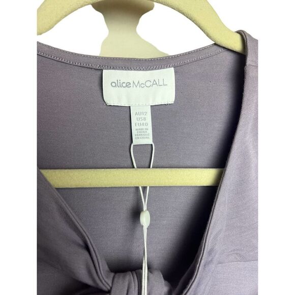 Alice McCall Lavender Real Thing Dress NWT Sz. 8 - Picture 5 of 8